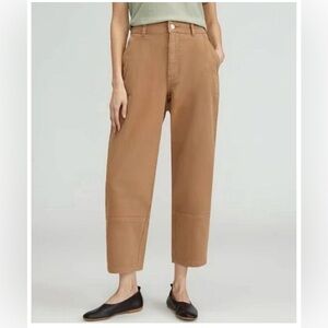 Everlane Utility Barrel Leg Jeans 👖🤎 | Toasted Coconut